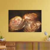 Afdrukken getextureerd Roos namiddag (Insitu (Woonkamer))