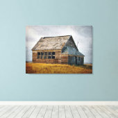 Afdrukken getextureerd  Schoolhouse Stretch Canvas (Insitu (Houten vloer))