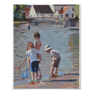 Afdrukken - Gevist Foto Afdruk