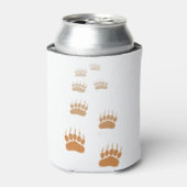 Afdrukken gradiënt Grizzly Beer Blikjeskoeler (Blikje Voorkant)
