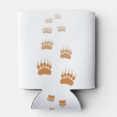 Afdrukken gradiënt Grizzly Beer Blikjeskoeler (Achterkant)