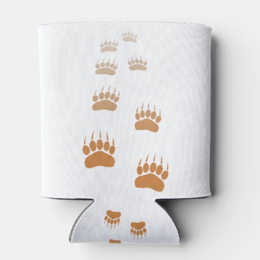 Afdrukken gradiënt Grizzly Beer Blikjeskoeler (Achterkant)