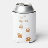 Afdrukken gradiënt Grizzly Beer Blikjeskoeler (Blikje Achterkant)