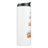Afdrukken gradiënt Grizzly Beer Thermosbeker (Gedraaid links)