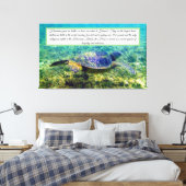 Afdrukken groen Zee schildpad (Insitu (Slaapkamer))