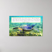 Afdrukken groen Zee schildpad (Voorkant)