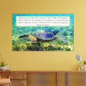 Afdrukken groen Zee schildpad (Insitu (Woonkamer))