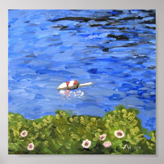 Afdrukken: Harbour Buoy, Bailey Island Poster (Voorkant)