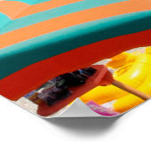 Afdrukken: herinneringen van Italië - Le Cinque Te Poster (Hoek)