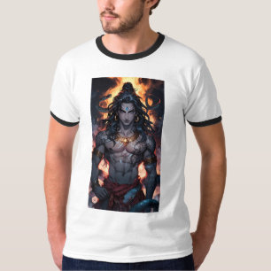 AFDRUKKEN HINDOE GOD SHIVA T-SHIRT