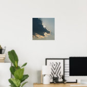 Afdrukken Hippo Cloud Canvas Poster (Thuiskantoor)