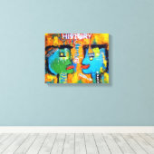 Afdrukken historisch canvas (Insitu (Houten vloer))