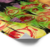 AFDRUKKEN "Honey"-serie Poster (Hoek)