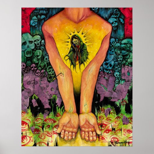 AFDRUKKEN "Honey"-serie Poster (Voorkant)