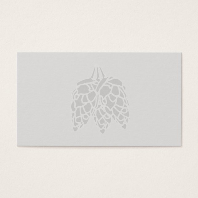 Afdrukken hop visitekaartje (Voorkant)