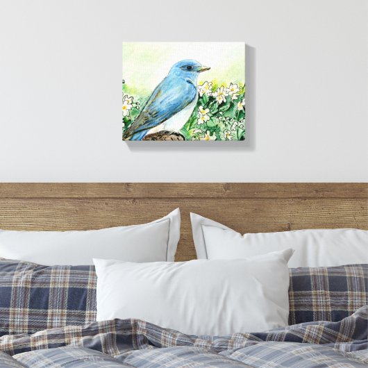 Afdrukken Idaho Stretched Canvas (Insitu (Slaapkamer))