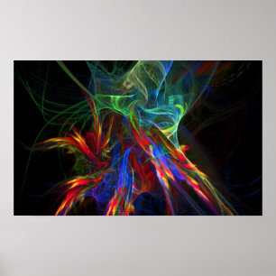 Afdrukken: In de vlam Poster