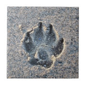 AFDRUKKEN IN DE ZAND TEGELTJE (Voorkant)