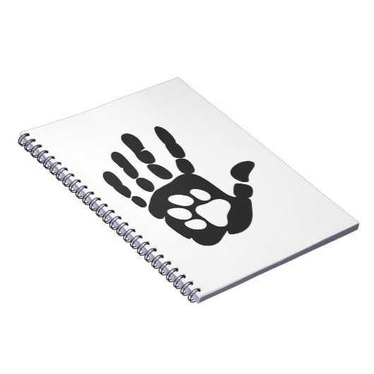 Afdrukken in hand - achtergrondkleur kiezen notitieboek (Rechterzijde)