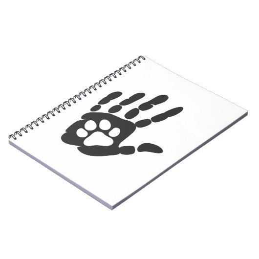 Afdrukken in hand - achtergrondkleur kiezen notitieboek (Linkerzijde)