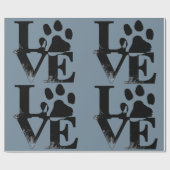 Afdrukken in LOVE Cadeaupapier (Vlak)