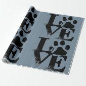 Afdrukken in LOVE Cadeaupapier (Uitgerold)