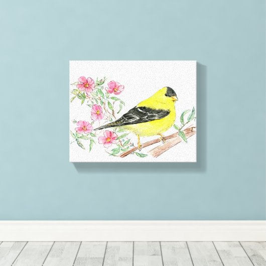 Afdrukken Iowa Stretched Canvas (Insitu (Houten vloer))