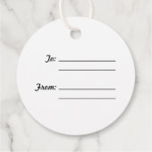 Afdrukken is geen dode ronde Labels (Achterkant)