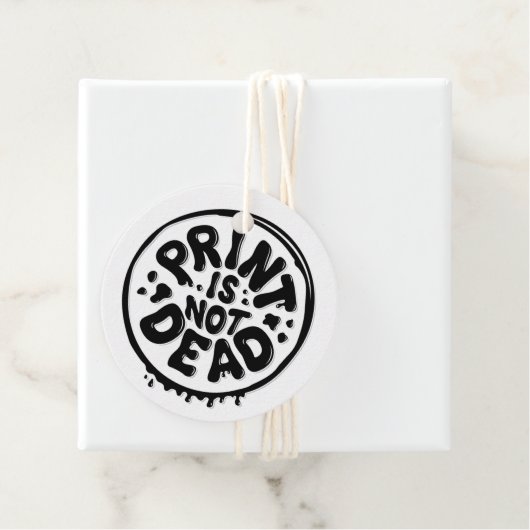 Afdrukken is geen dode ronde Labels (In situ)