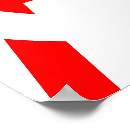 Afdrukken ISO A-reeks Poster (Hoek)