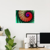 Afdrukken: Julia Nautilus Poster (Thuiskantoor)