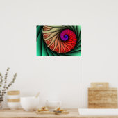 Afdrukken: Julia Nautilus Poster (Keuken)