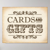 Afdrukken KAARTEN en GIFTS Poster (Voorkant)