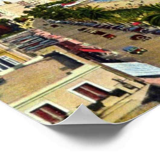 Afdrukken - kanen, La Croisette Poster (Hoek)