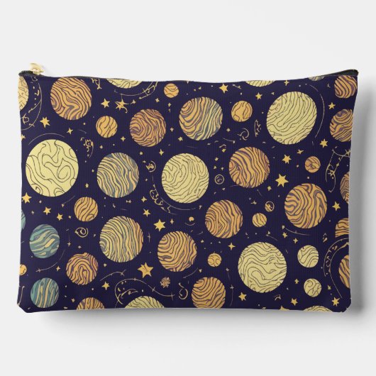 Afdrukken Knippen Naaien Grote Accessoirezak Etui (Voorkant)