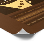 Afdrukken koffie en chocolade poster (Hoek)