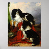Afdrukken: Koning Charles Spaniels - Richard Ansde Poster (Voorkant)