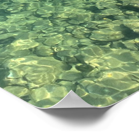 Afdrukken levensquote, waardepapier Poster (matte) (Hoek)