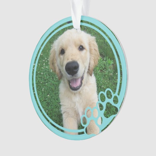 Afdrukken Lijst Aangepaste foto Ornament (voorkant)