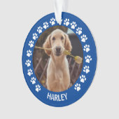 Afdrukken Lijst Aangepaste foto Ornament (voorkant)