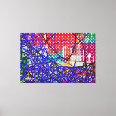 Afdrukken losse strengen Canvas (Voorkant)