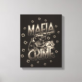 Afdrukken maffia Crime Canvas (Voorkant)