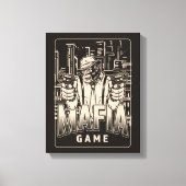 Afdrukken maffia Game Canvas (Voorkant)