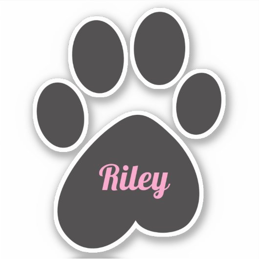 Afdrukken met onderste kop en naam sticker (Voorkant)