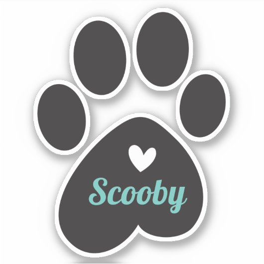 Afdrukken met onderste kop en naam sticker (Voorkant)