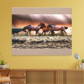 Afdrukken met verrekende canvas wandelen (Insitu (Woonkamer))