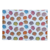 Afdrukken met verrijkt Roos, Floral patroon met mo Kussensloop (Achterkant)