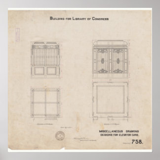 Afdrukken met verstelcabine poster