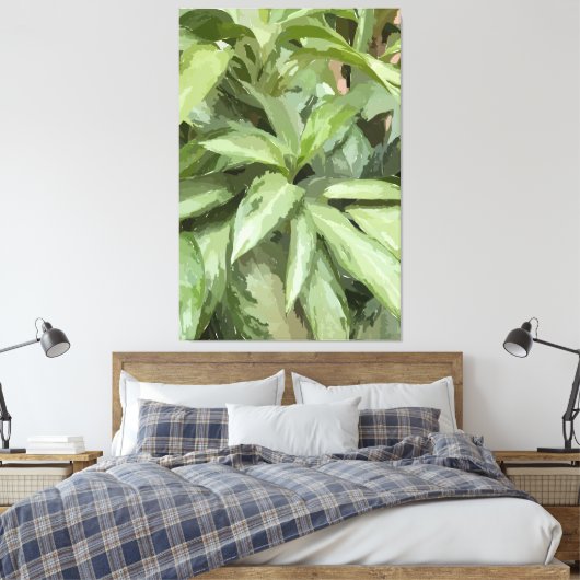 Afdrukken met verstijfd Canvas (Insitu (Slaapkamer))