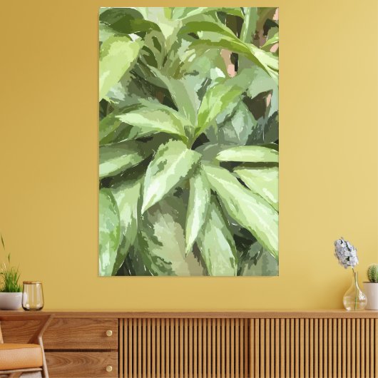 Afdrukken met verstijfd Canvas (Insitu (Woonkamer))